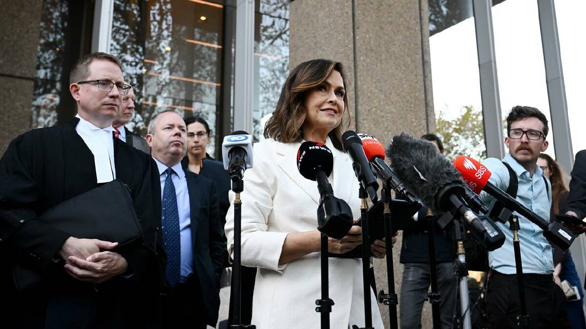 Lisa Wilkinson and Network Ten are also challenging parts of the judge's findings. (Bianca De Marchi/AAP PHOTOS)