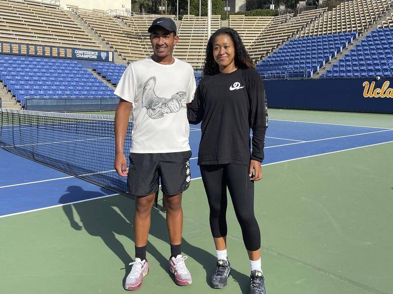 Cooper Kose, who just turned 15, has joined the tennis agency co-founded by Naomi Osaka. (AP PHOTO)