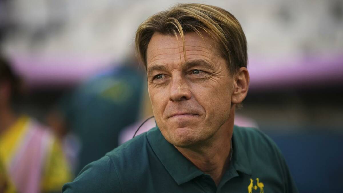 Australia's coach Tony Gustavsson has been left with problems before the next match against Zambia. (AP PHOTO)
