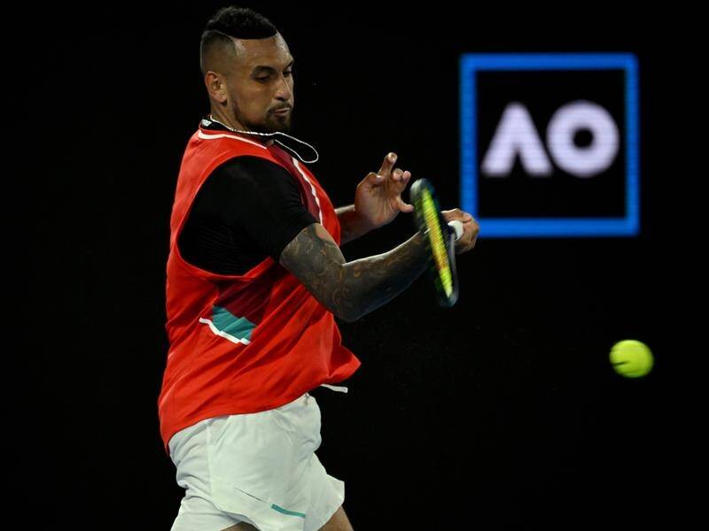 Nick Kyrgios has pulled out of the United Cup teams event ahead of the Australian Open. (Dean Lewins/AAP PHOTOS)
