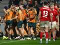 The Wallabies have swept their home series with Wales in a positive start to life under Joe Schmidt. (Joel Carrett/AAP PHOTOS)