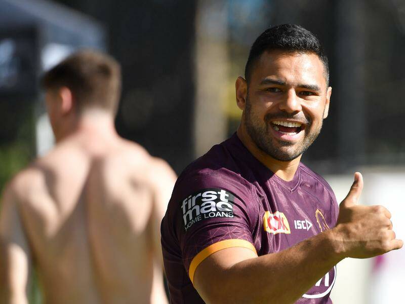 Former Brisbane star Ben Te'o will return to the club in 2025 as an assistant coach. Photo: Darren England/AAP PHOTOS