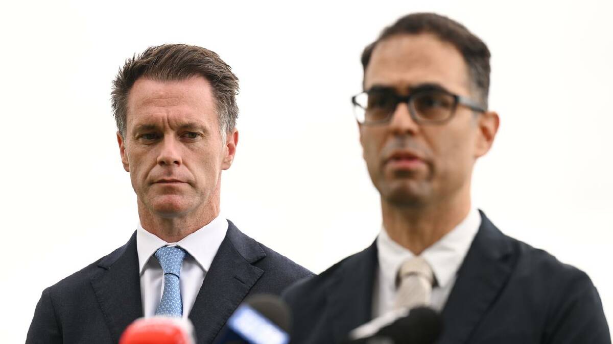 Premier Chris Minns and Treasurer Daniel Mookhey have responded after allegations about the CFMEU. (Dean Lewins/AAP PHOTOS)