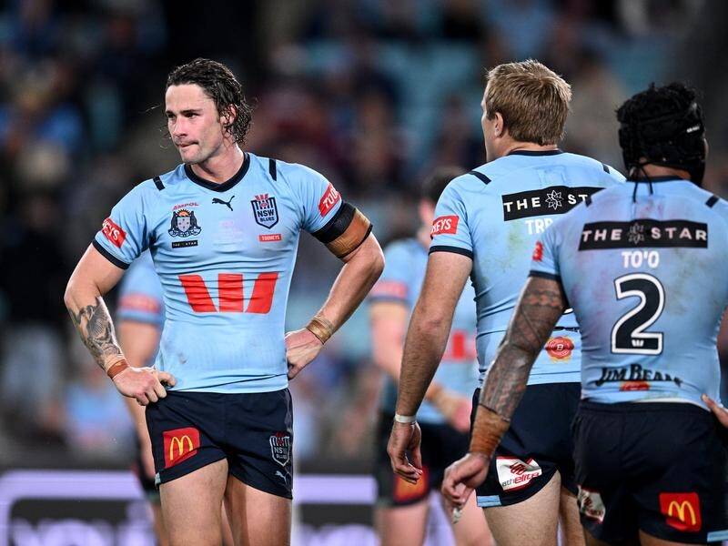 Nicho Hynes has put the disappointment of State of Origin I behind him on his return to Cronulla. (Dan Himbrechts/AAP PHOTOS)