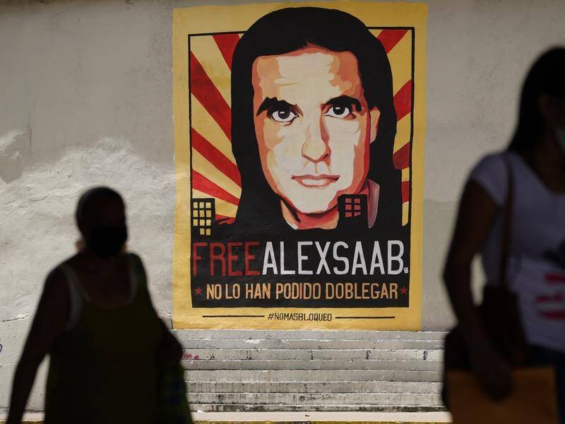 Alex Saab has reportedly been released from US custody as part of a prisoner swap with Venezuela. (AP PHOTO)