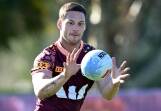 Kalyn Ponga will be backed to "just play footy" when he comes on against NSW in the Origin decider. (Dave Hunt/AAP PHOTOS)