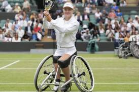 Diede de Groot continues to set the women's wheelchair tennis standard, winning again at Wimbledon. (AP PHOTO)