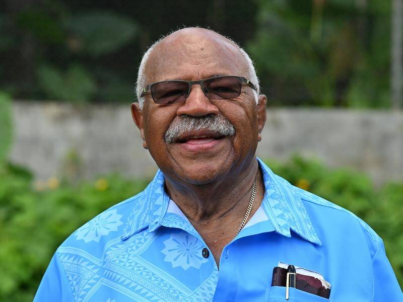 Sitiveni Rabuka has officially become Fiji's new prime minister after parliament reconvened. (Mick Tsikas/AAP PHOTOS)