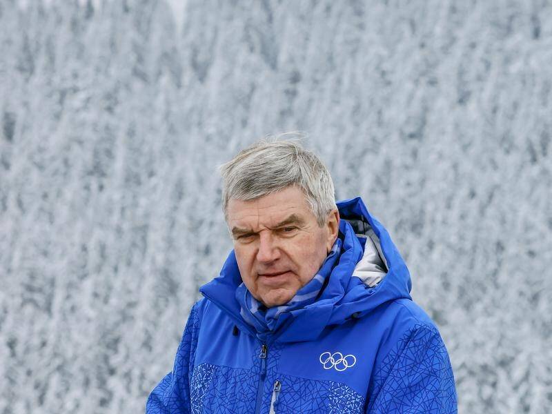 IOC boss Thomas Bach is keen to rotate the Winter Olympic Games venues to combat the climate crisis. (EPA PHOTO)