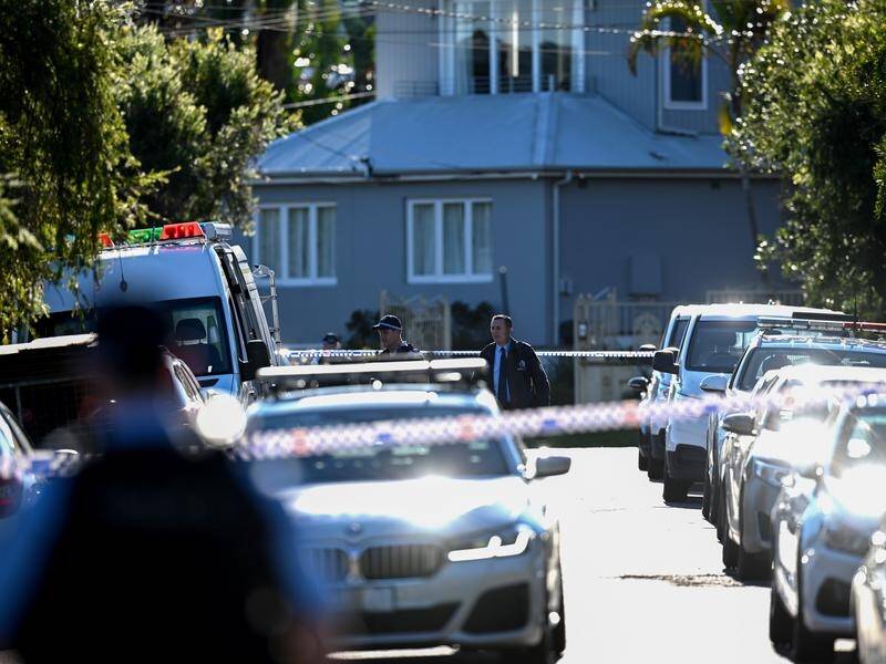 A neighbour called triple zero after a woman in her 50s was stabbed in the chest at the house. (Bianca De Marchi/AAP PHOTOS)