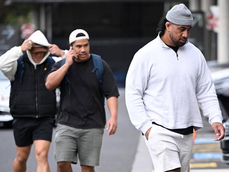 Melbourne Rebels players attended a team meeting where they learnt of their club's demise. (Joel Carrett/AAP PHOTOS)