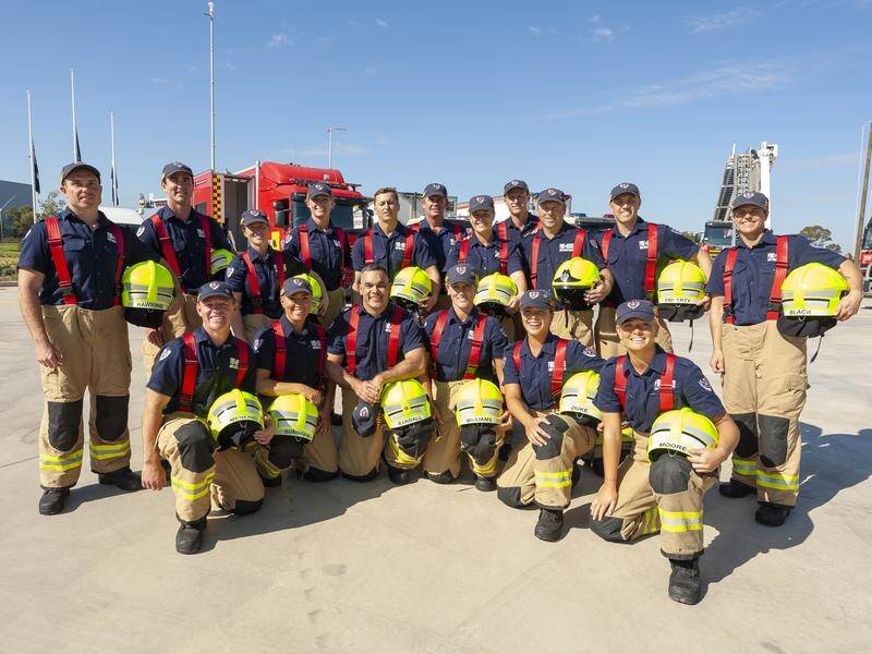 There is likely to be a wide range of people changing careers to be NSW firefighters this year.