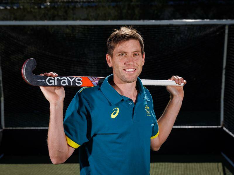 Eddie Ockenden has the support of teammates past and present to be Australian Olympic flag bearer. Photo: Richard Wainwright/AAP PHOTOS