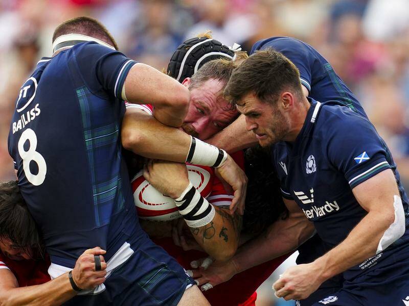 Scotland have proved too strong for Chile in their third game of a four-Test tour of the Americas. Photo: AP PHOTO