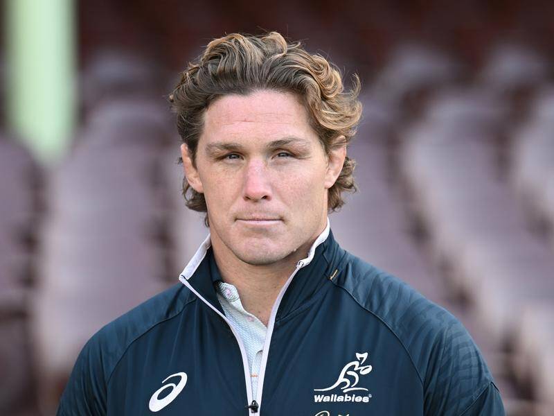 Former Wallabies captain Michael Hooper has spoken for the first time about his mental health break. (Dean Lewins/AAP PHOTOS)