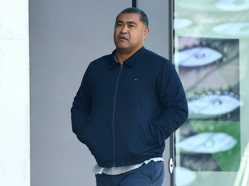 Former Australian rugby league player Toutai Kefu and his family were injured in the home invasion. Photo: Jono Searle/AAP PHOTOS