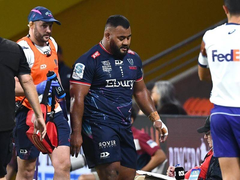 Wallabies and Rebels prop Taniela Tupou is facing a Super Rugby suspension. (Jono Searle/AAP PHOTOS)
