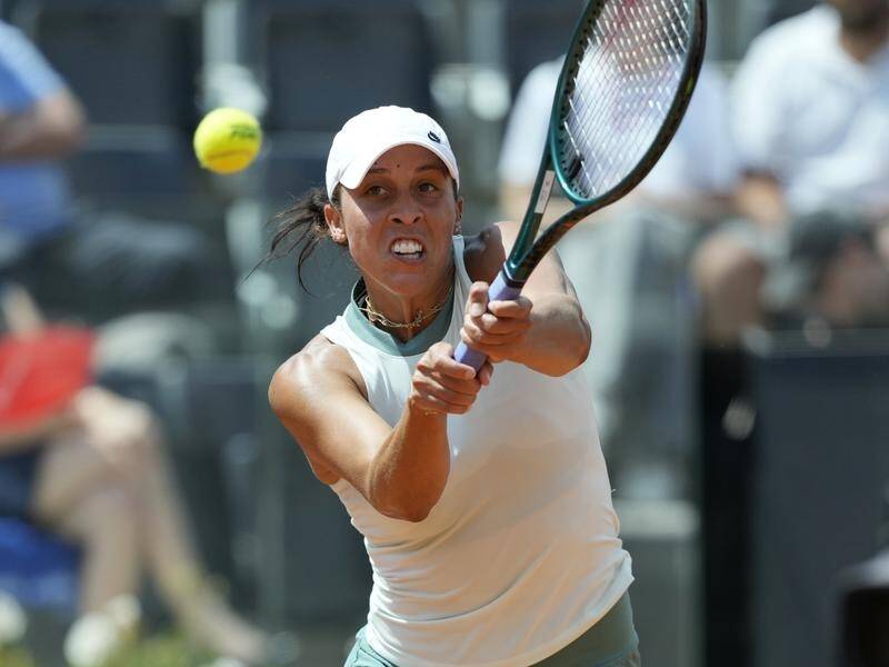Madison Keys was much too good for Danielle Collins in the Strasbourg International final. (AP PHOTO)