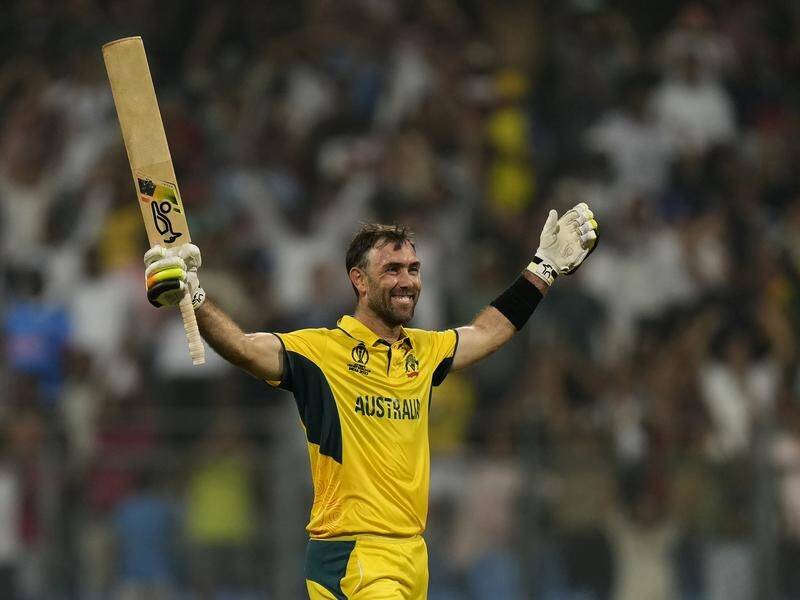 Glenn Maxwell has played what his captain described as the greatest ODI innings in history. (AP PHOTO)