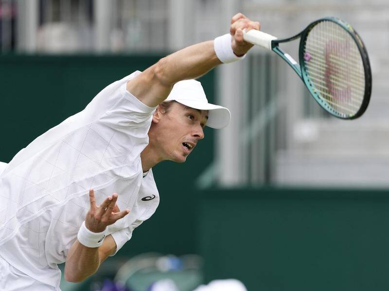 Alex de Minaur is enjoying the challenge of stepping up his game against would-be giant-killers. (AP PHOTO)