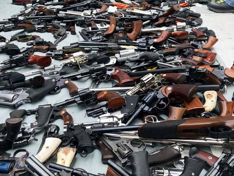 Australia is thought to harbour 260,000 illegal guns, and Victoria has 132 firearm offences.
