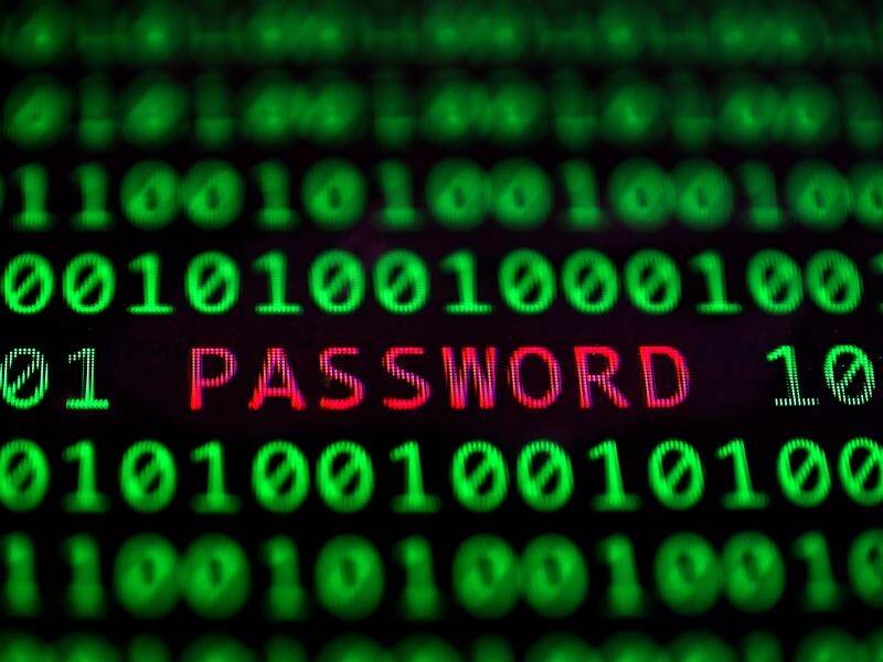Some 46 per cent of Australians are using weak passwords to protect their online accounts. (Dave Hunt/AAP PHOTOS)