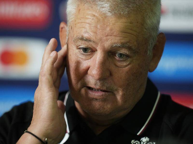 Wales head coach Warren Gatland is expecting tough battles against South Africa and Australia. (AP PHOTO)