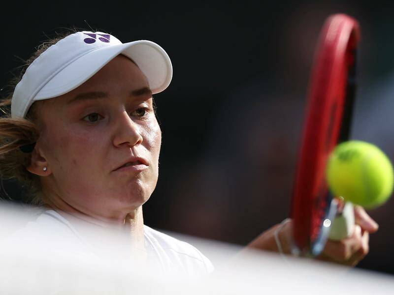 Elena Rybakina is the latest high-profile tennis player to withdraw from the Paris Olympic Games. Photo: EPA PHOTO