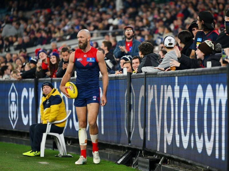 Melbourne skipper Max Gawn says the struggling Demons need to fix their problems on the field. (Morgan Hancock/AAP PHOTOS)