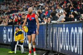Melbourne skipper Max Gawn says the struggling Demons need to fix their problems on the field. (Morgan Hancock/AAP PHOTOS)