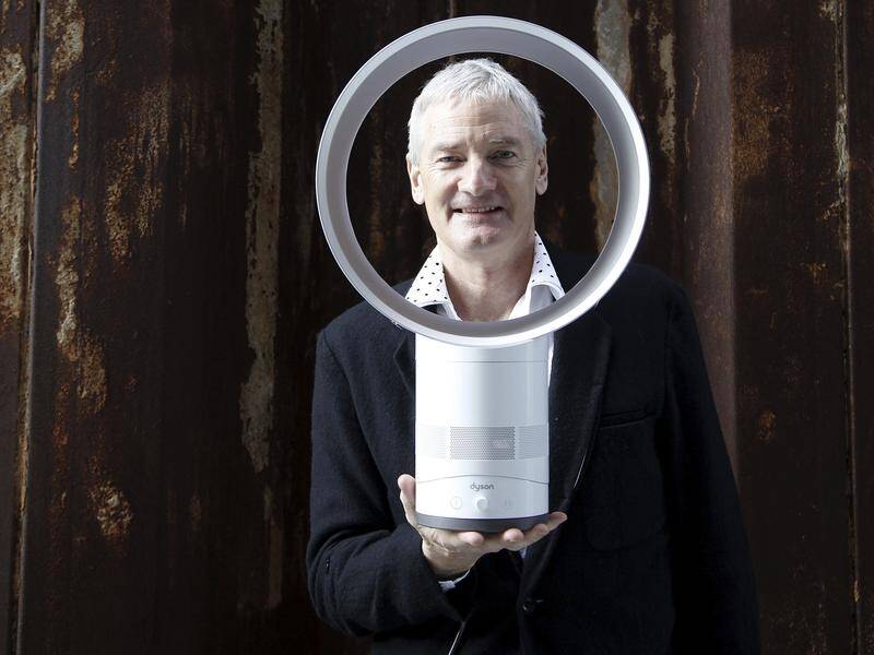 James Dyson's company makes vacuum cleaners, fans, air purifiers and hair dryers. (AP PHOTO)