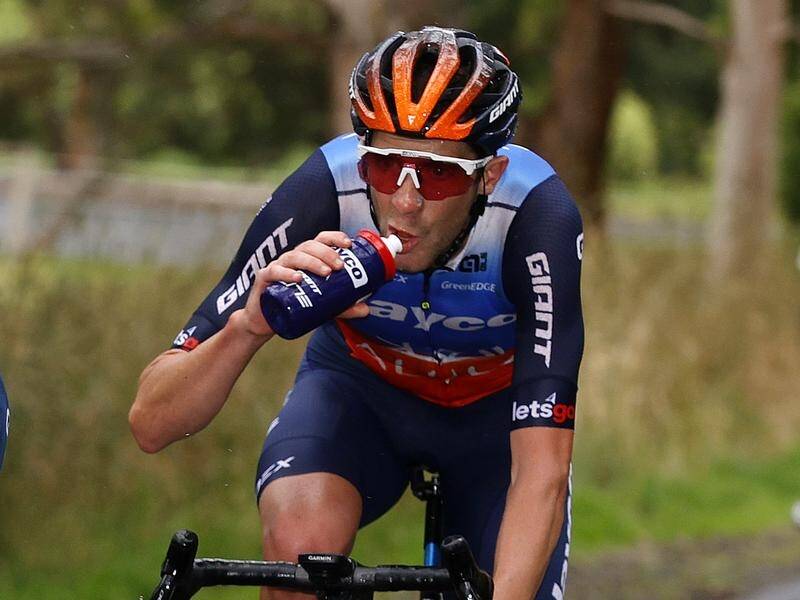Australian cyclist Chris Harper is out of the Tour de France after picking up COVID. (Con Chronis/AAP PHOTOS)