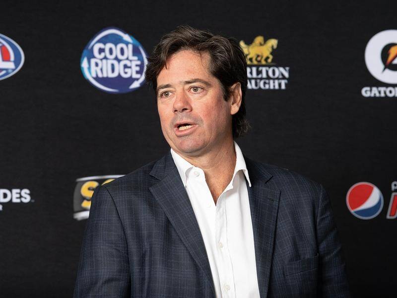 Gillon McLachlan's appointment to run Tabcorp has raised concerns about sport and gambling links. (Will Murray/AAP PHOTOS)