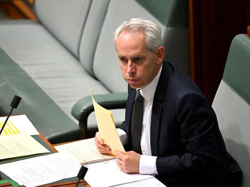 Immigration Minister Andrew Giles remains under fire over a contentious ministerial direction. (Lukas Coch/AAP PHOTOS)