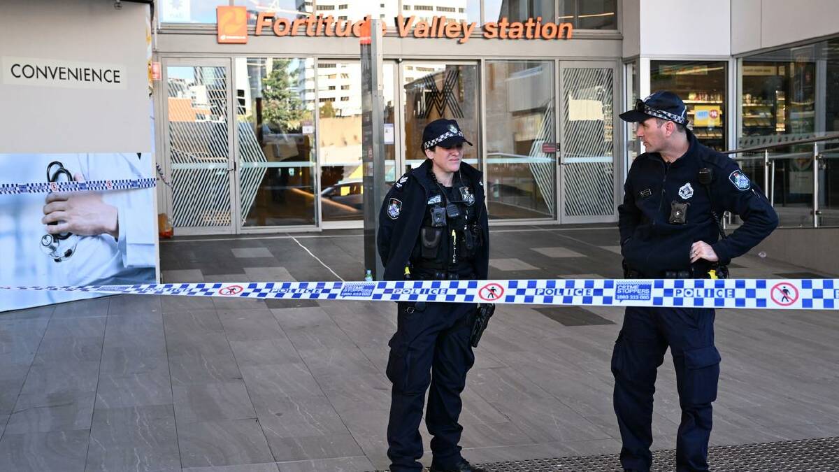 CCTV and phone footage captures much of the fatal brawl at Fortitude Valley train station. (Darren England/AAP PHOTOS)