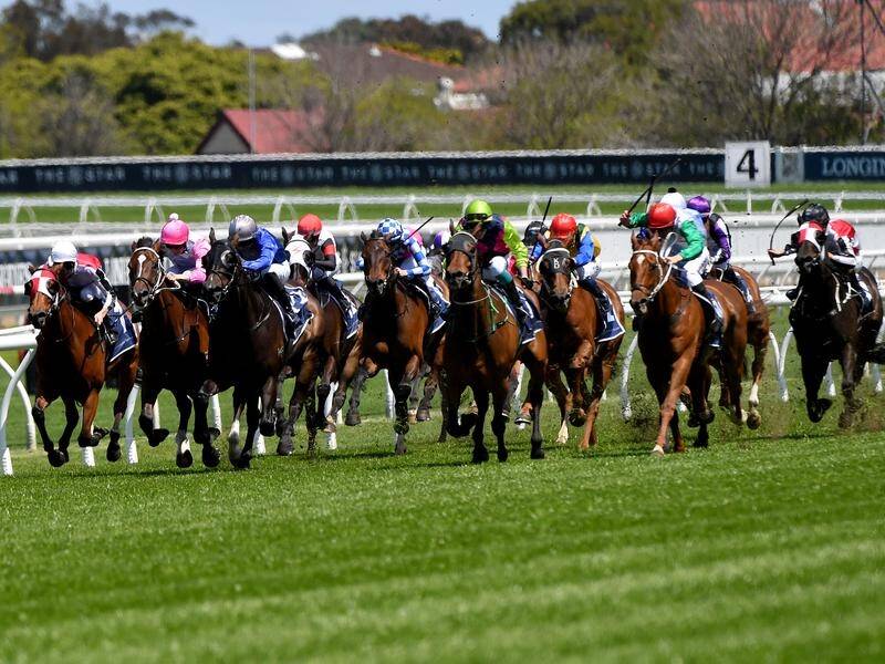 Giga Kick has taken out the $15 million Everest, the world's richest thoroughbred race on turf. (Bianca De Marchi/AAP PHOTOS)