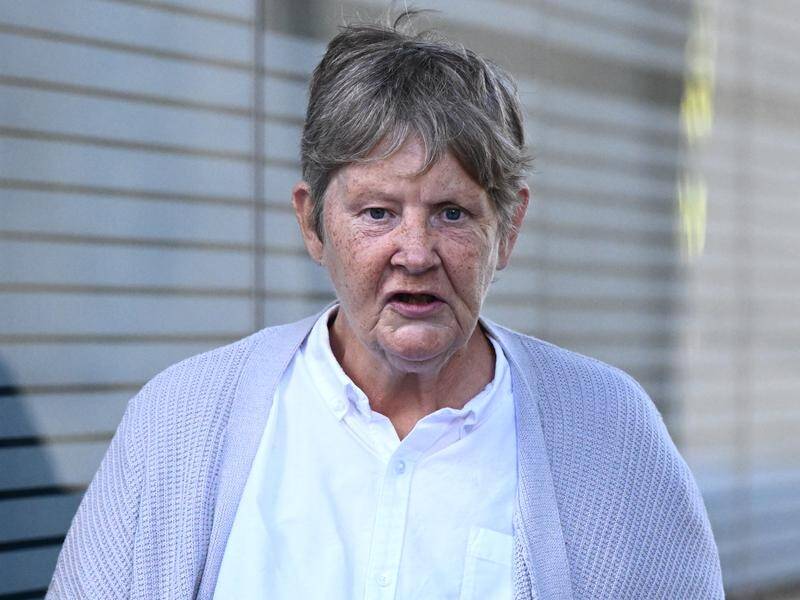 Julie Lynette Delaney admitted to domestic violence manslaughter over her elderly mother's death. (Darren England/AAP PHOTOS)
