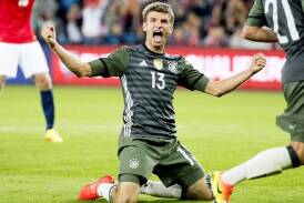 German forward Thomas Muller has retired from international soccer. (AP PHOTO)