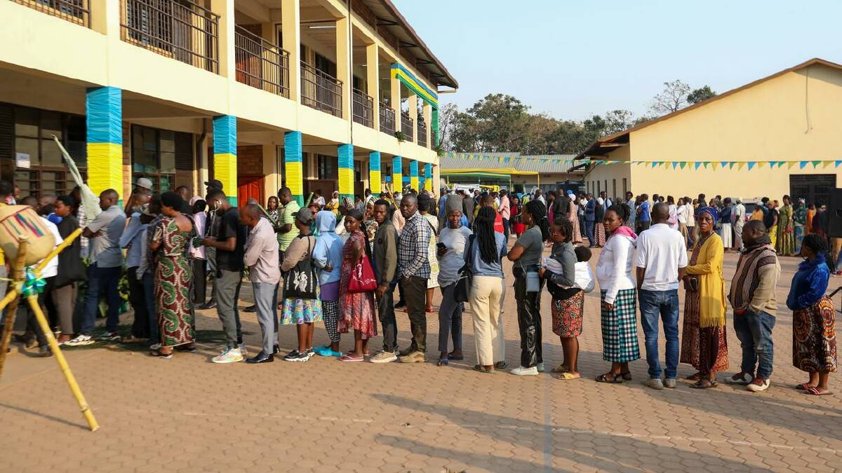 Rwanda's National Electoral Commission said 98.2 per cent of nine million registered voted. (EPA PHOTO)