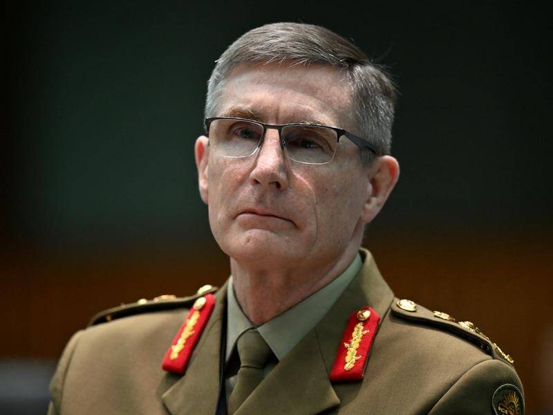 Angus Campbell faces questions over the appointment of a Fijian military officer accused of torture. (Lukas Coch/AAP PHOTOS)