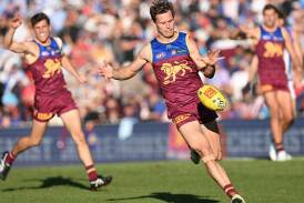 Ryan Lester has played an important role on and off the field in the rise of the Brisbane Lions. Photo: Michael Errey/AAP PHOTOS