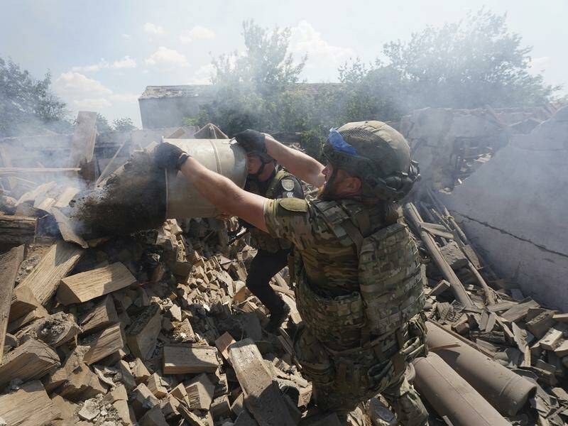 Russia is ramping up strikes on Ukraine, whose army has pulled out of another frontline village. Photo: AP PHOTO