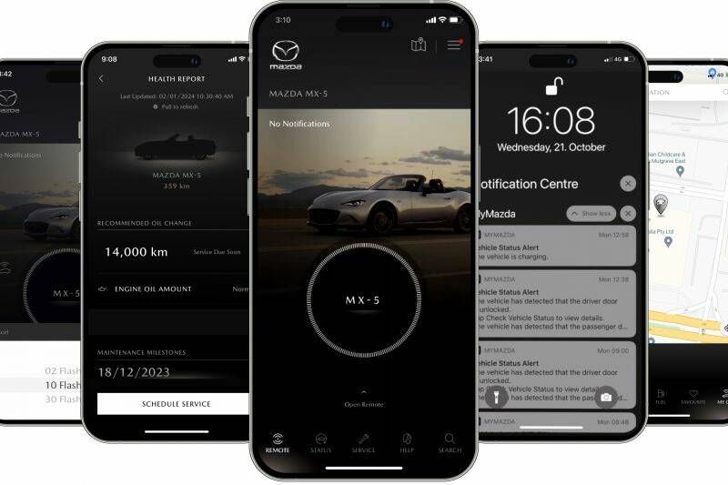 More Mazdas in line for smartphone app connectivity, SOS functions