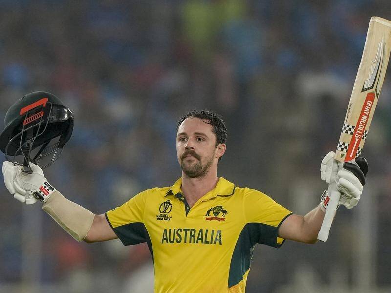 World Cup best XI selectors have snubbed Travis Head despite his heroics for champions Australia. (AP PHOTO)