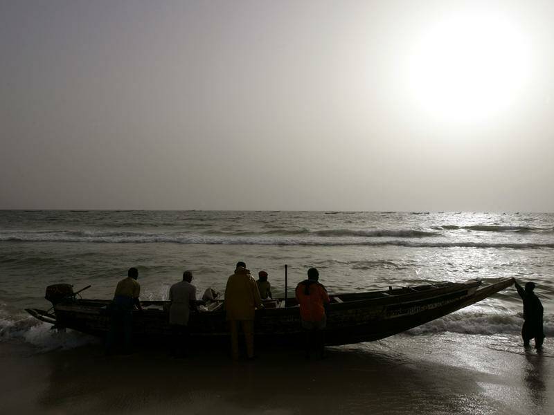 A boat with people from Gambia has capsized near Nouakchott in a deadly accident. Photo: AP PHOTO