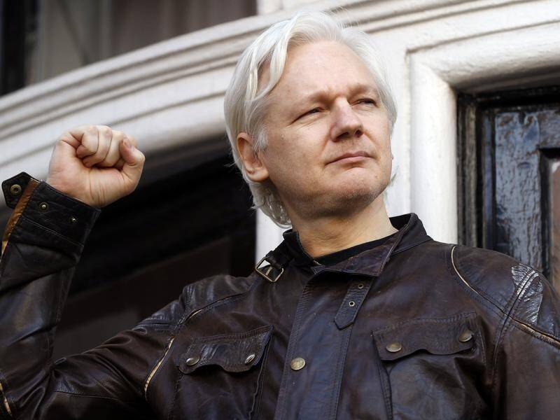 US authorities are reportedly trying to gather new evidence against Julian Assange. (AP PHOTO)