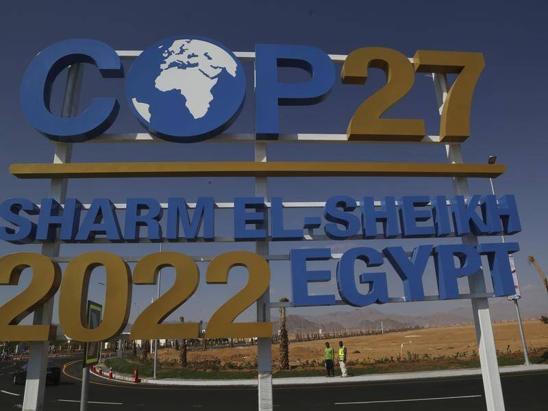 Australia is hoping for a nice warm hug when global climate talks begin in Egypt. (AP PHOTO)