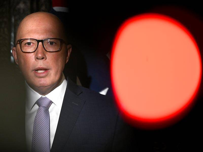 Opposition Leader Peter Dutton's new attack on climate targets has delivered a win for Climate 200. (Bianca De Marchi/AAP PHOTOS)