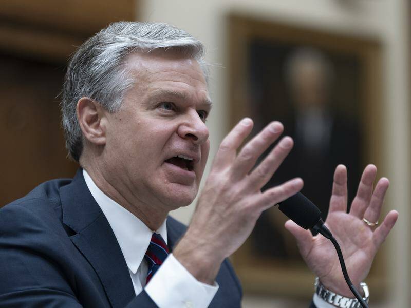 FBI director Christopher Wray has revealed new details about a suspect who shot at Donald Trump. Photo: AP PHOTO