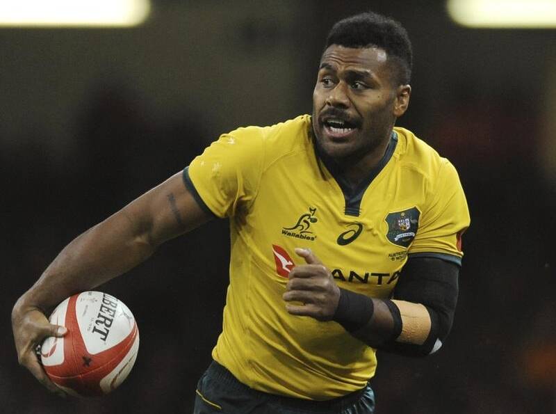 Samu Kerevi will leave Australian rugby after the World Cup. Picture: AP